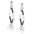 Sterling Silver Mobile Drop Earrings
