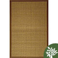 Brown Woven Bamboo Rug (3' Octagonal)