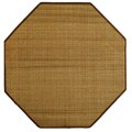 Tan Bamboo Area Rug (3' x 3')