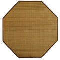 Tan Woven Bamboo Rug (5' x 5')