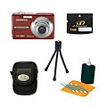 Olympus FE-280 8MP Digital Camera with Bonus Kit (Refurb)
