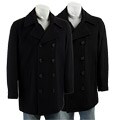 Claiborne Men's Wool Peacoat