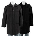Claiborne Men's Wool Hooded Pant Coat