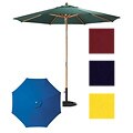 Premium 9-foot Round Patio Umbrella with Stand