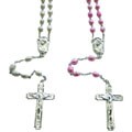 Jerusalem 7-8 mm Genuine Pearl and Silver Rosary