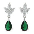 Charles Winston Cubic Zirconia Drop Earrings
