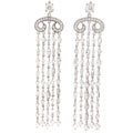 Charles Winston Cubic Zirconia Chandelier Earrings