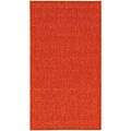Courtyard Crescent Red Rug (2' x 3'7)