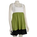 Tiana B. Colorblock Scoop Neck Dress