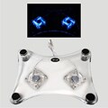 Ion Audio Notebook Cooler Pad With Blue LED Light