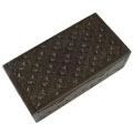 Hand-carved Ebony Wood Jewelry Box (Indonesia)