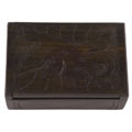 Crocodile Art Ebony Wood Jewelry Box (Indonesia)