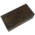 Elephant Art Ebony Wood Jewelry Box (Indonesia)