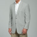 Bill Blass Washed Silk Grey Sportcoat
