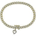 10k Gold 2ct TDW Diamond Tennis Bracelet(J-K, I3)