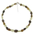 Faceted Quartz Nugget Necklace