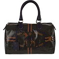 Fendi Multicolor 'Spalmati' Print 'Selleria' Bag