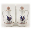 Amy Brown Fairy Hand-painted Oil and Vinegar Set