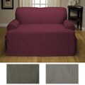 Cotton Duck T-Cushion Sofa Slipcover
