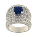 Charles Winston Wide Cubic Zirconia Band
