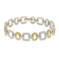 Charles Winston Geometrical CZ Bracelet