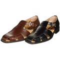 Zengara Men's T-strap Sandals