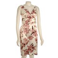 Connected Apparel Sleeveless Charmeuse Dress