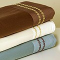 300 Thread Count Embroidered Dot Sheet Set