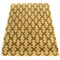 Nepalese Hand-knotted Olive/ Beige Rug (6' x 9')