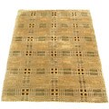 Nepalese Hand-knotted Beige/ Olive Rug (6' x 9')