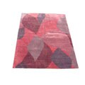 Nepalese Hand-knotted Burgundy/ Pink Rug (6' x 9')
