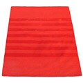 Indian Hand-tufted Red Rug (5' x 7')