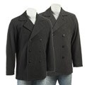 Weatherproof Men's Double-breasted Wool Peacoat