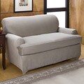 Spencer Stretch T-cushion Loveseat Slipcover