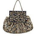 Fendi Brown Snakeskin 'To You' Medium-size Bag