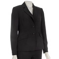 Famous NY Maker Women's 2-piece Navy Pant Suit