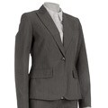 Famous NY Maker Women's 3-piece Pinstripe Pant Suit