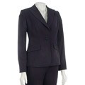 Nine West Women's 3-piece Midnight Pinstripe Pant Suit