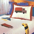 Highways and Byways Twin Patchwork Quilt Set