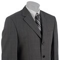 Michael Kors Men's Grey Windowpane Wool Suit