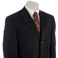Sean John Men's Navy Stripe 3-button Suit