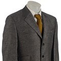 Sean John Men's Charcoal Linen Sportcoat