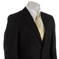 Joe by Joseph Abboud Men's Black Wool Suit