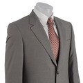 Izod Men's Taupe Stripe 2-button Suit