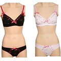 BP Lingerie Triangle Bra and Thong Set
