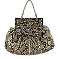 Fendi Brown Snakeskin 'To You' Medium Bag