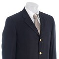 Lyle & Scott Men's Navy Dive Weave Wool Blazer