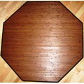 Bamboo Dark Brown Rug (5' Octagon)