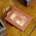 Kozmic Brown Leather Money Clip