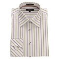 MBX Men's Purple/ Green Stripe Long-sleeve Shirt